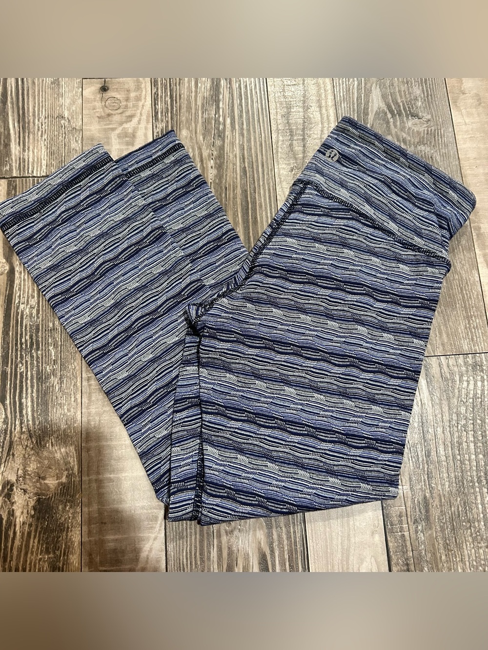 Lululemon Cropped Multi Color Leggings